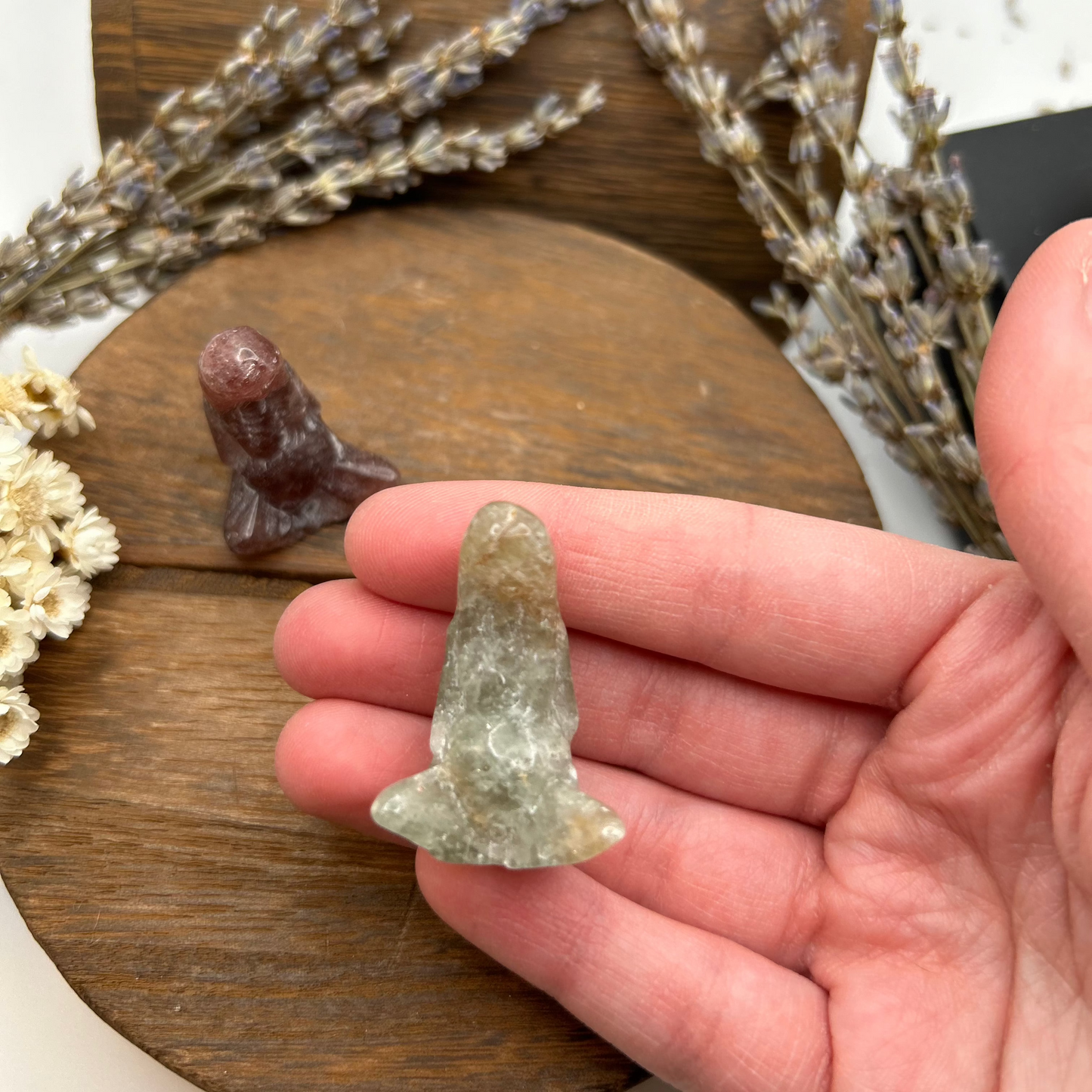 Mother Earth Crystal Figurines