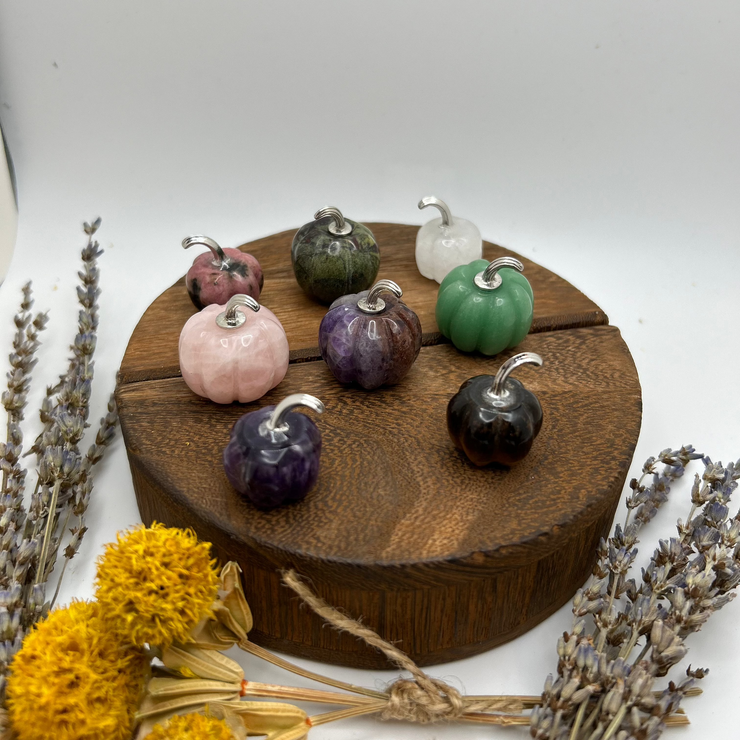 Mystery Crystal Pumpkin Figurines