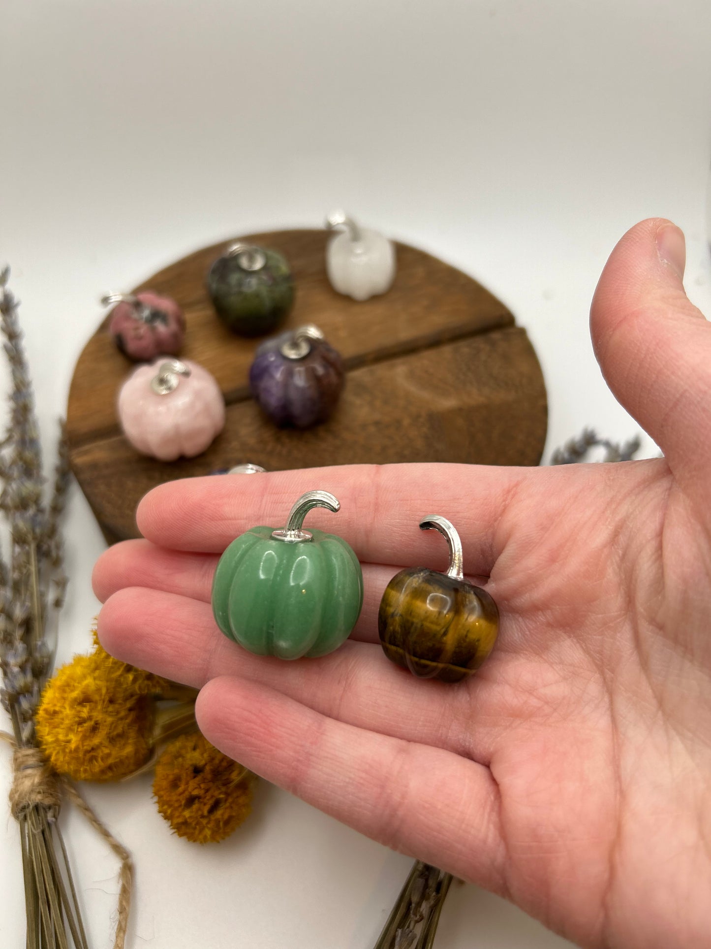 Mystery Crystal Pumpkin Figurines