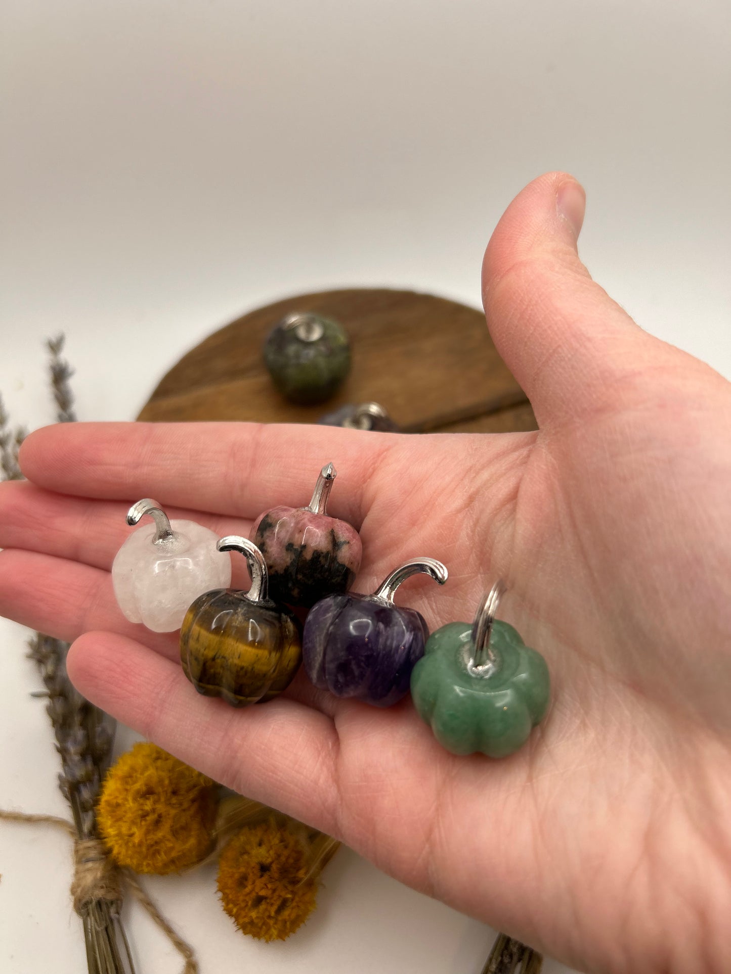 Mystery Crystal Pumpkin Figurines
