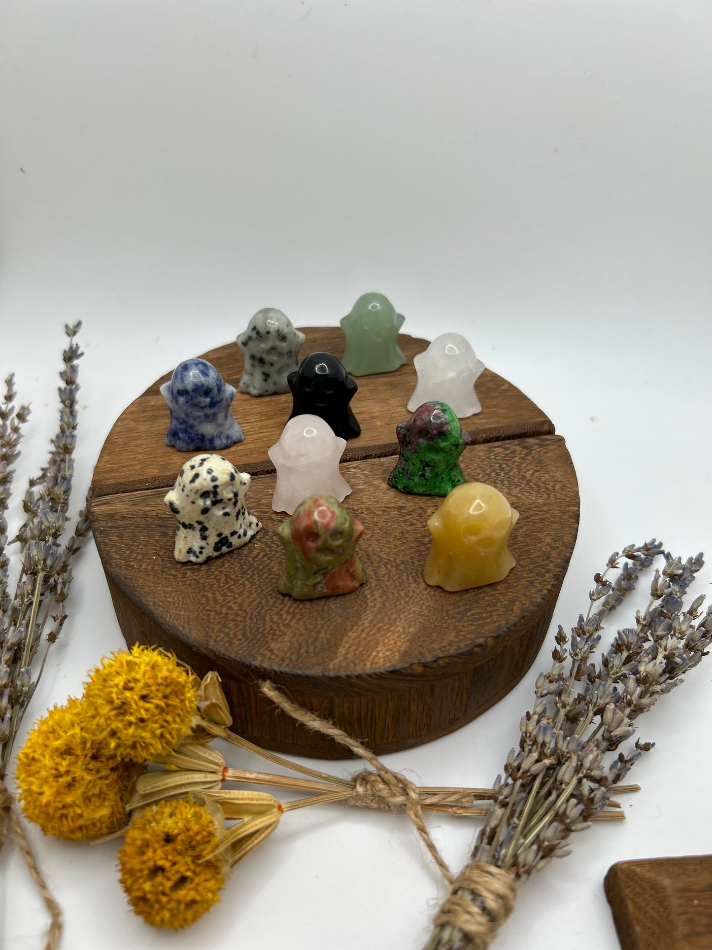 Mystery Crystal Ghost Figurines