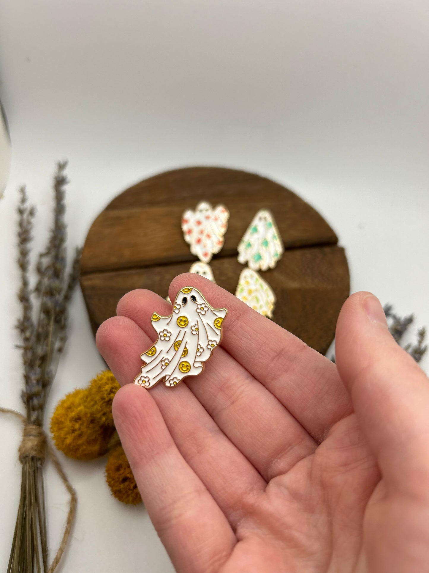 Enamel Ghost Pin
