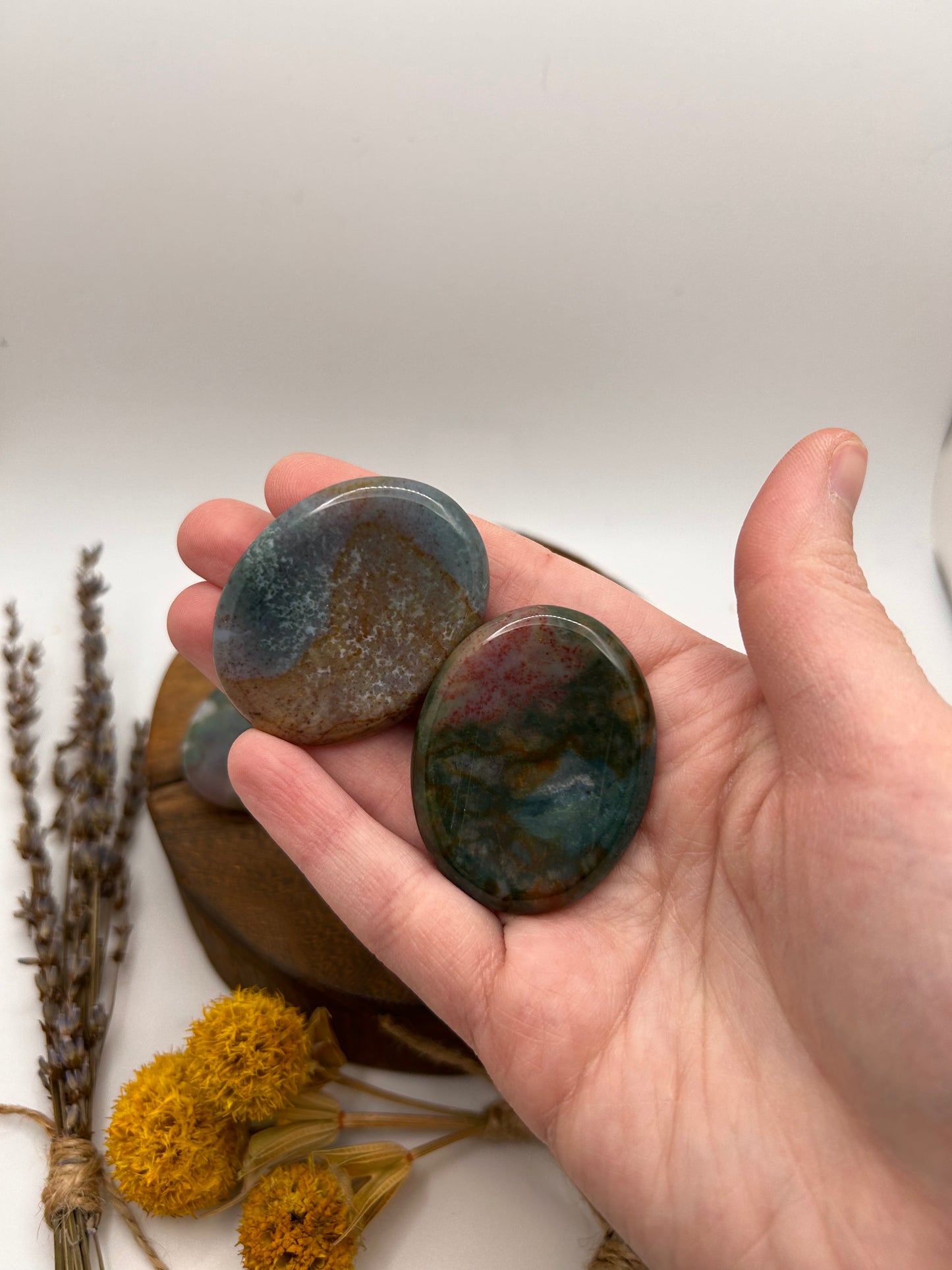Ocean Jasper Worry Stones