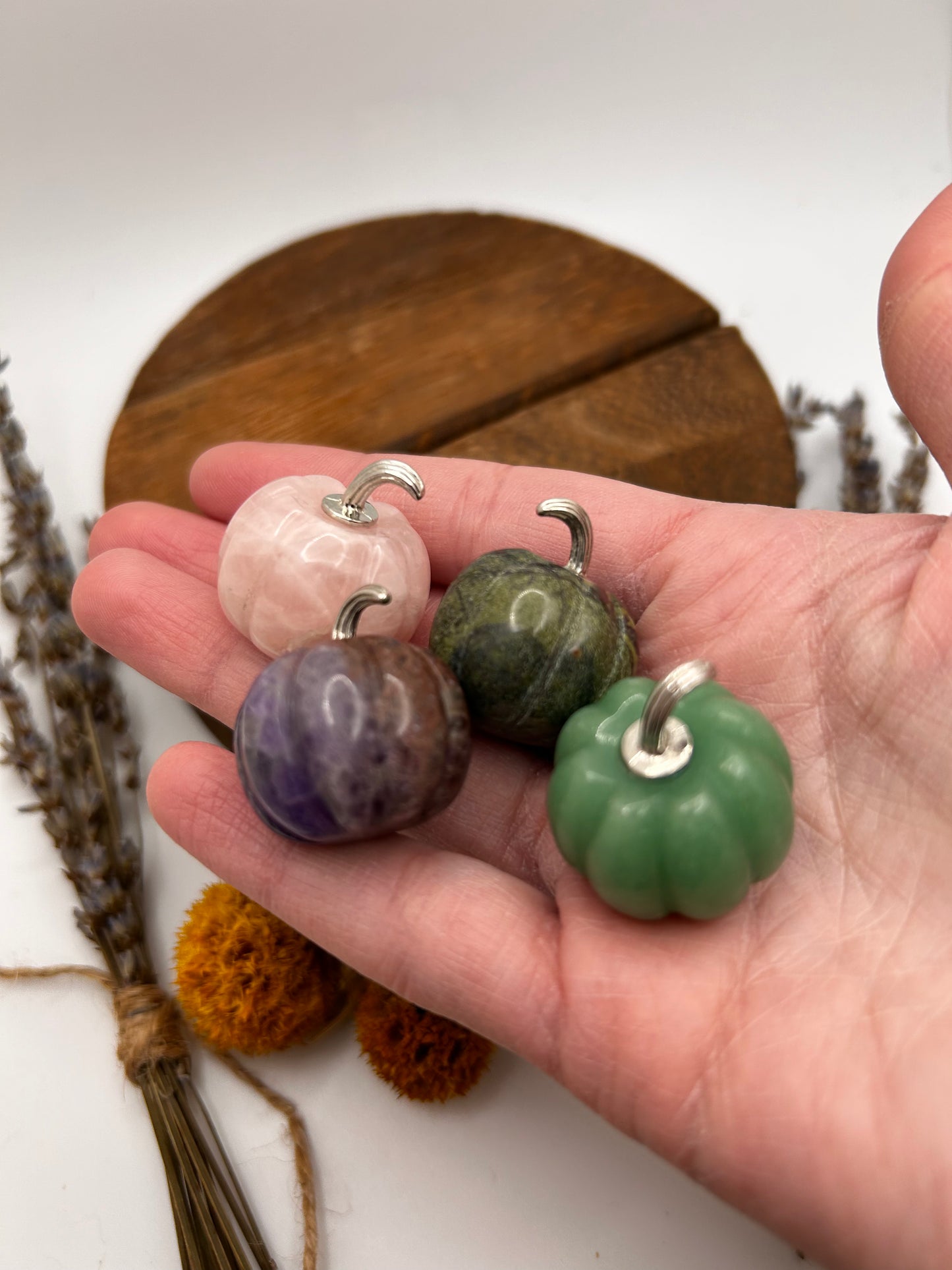 Mystery Crystal Pumpkin Figurines