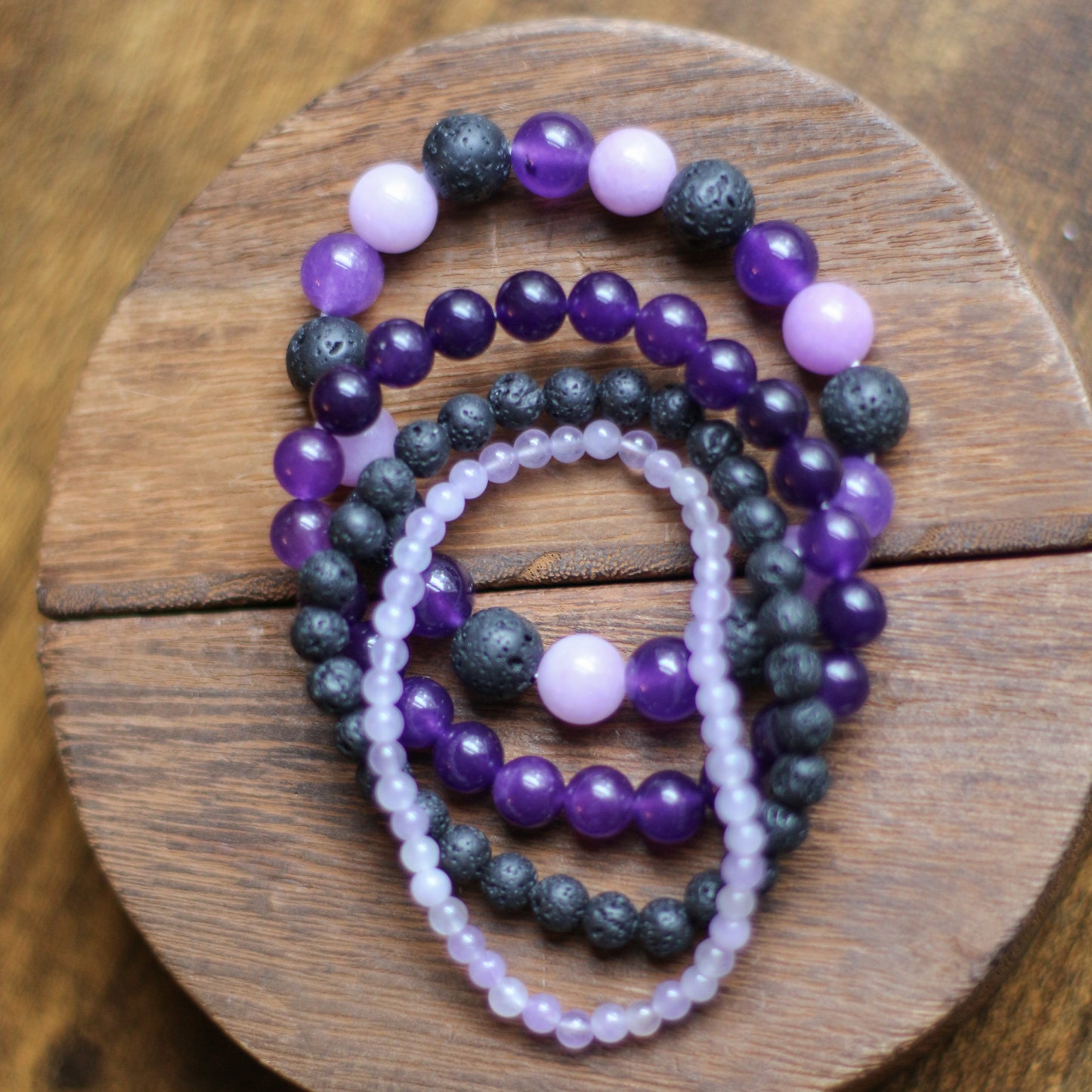 Protection, Intuition, and Peace Bracelet Bundle