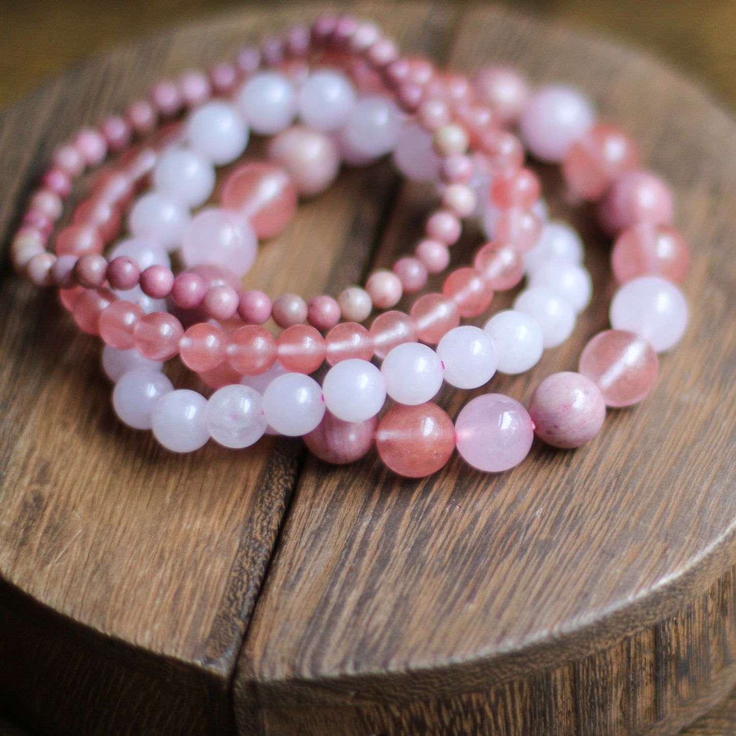 Love, Healing, and Positivity Bracelet Bundle