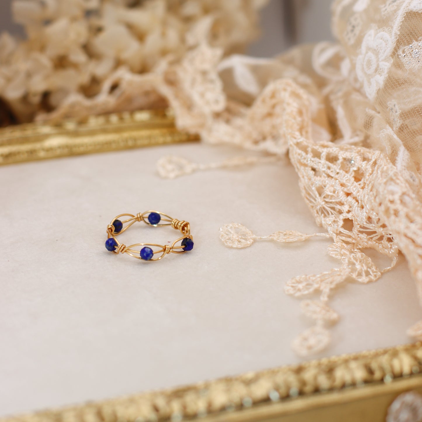 Small Bead Rings (Gold Color)