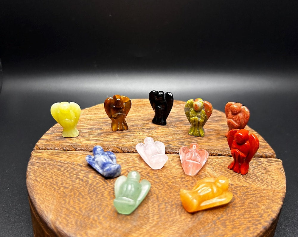 Mystery Crystal Angel Mini Statue
