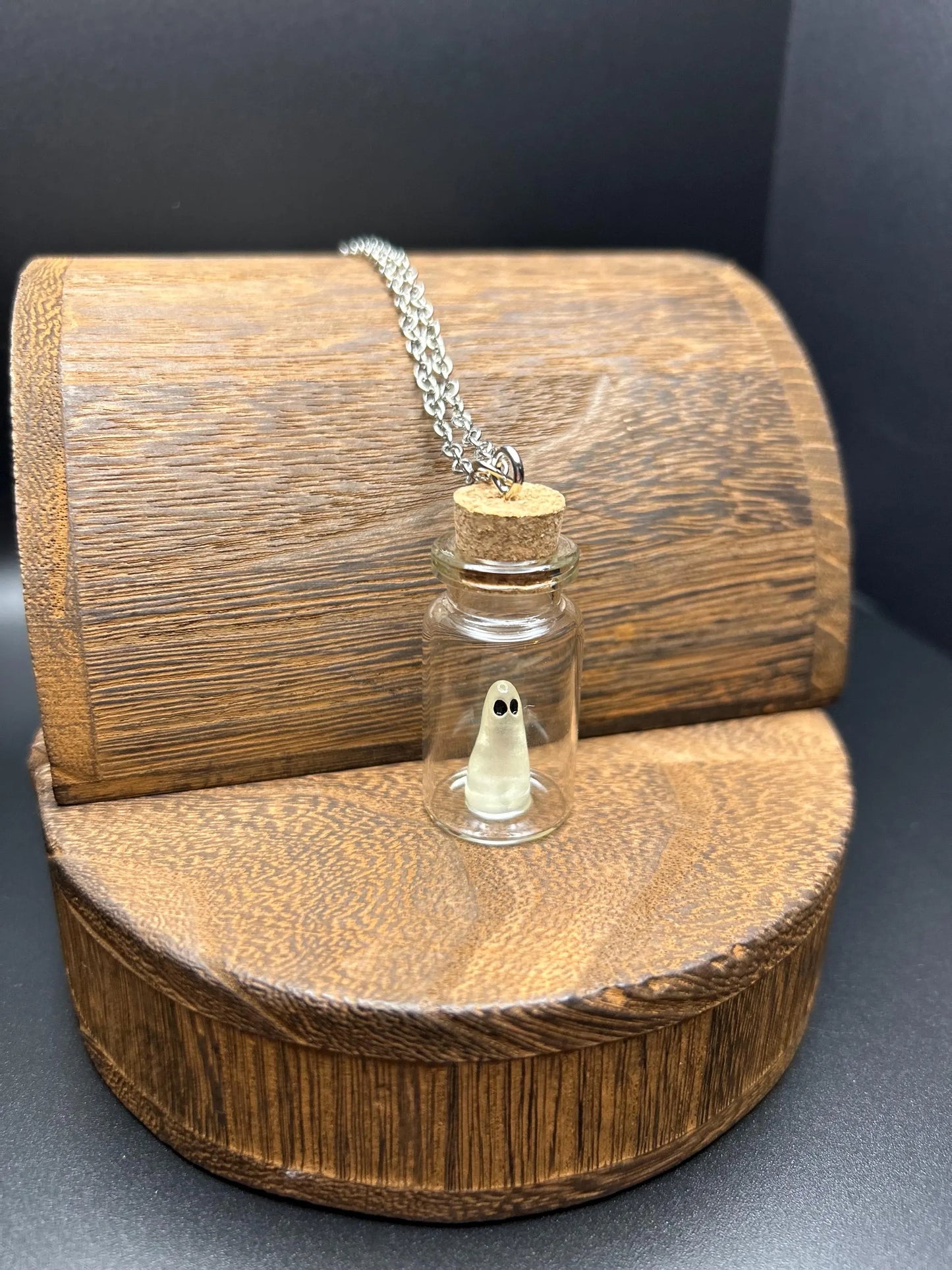 Ghost Bottle Necklaces