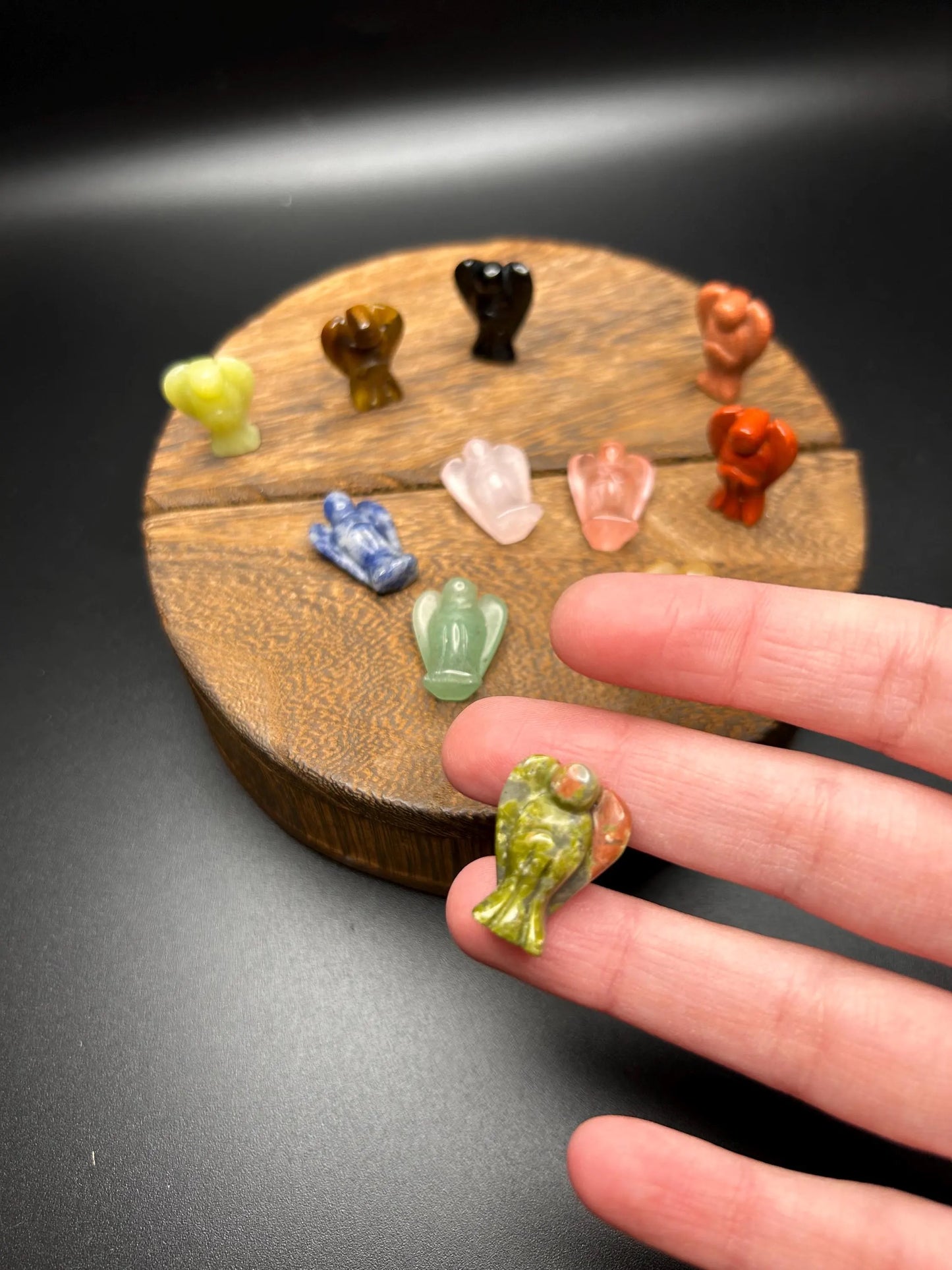Mystery Crystal Angel Mini Statue
