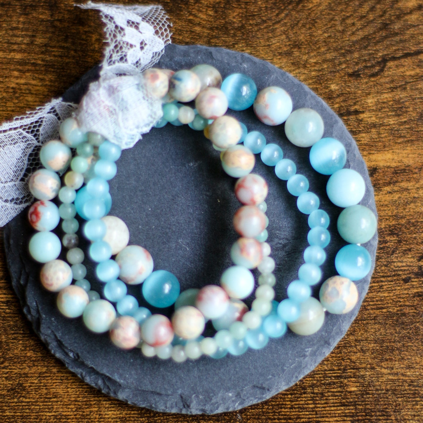 Peace, Healing, and Guidance Bracelet Bundle