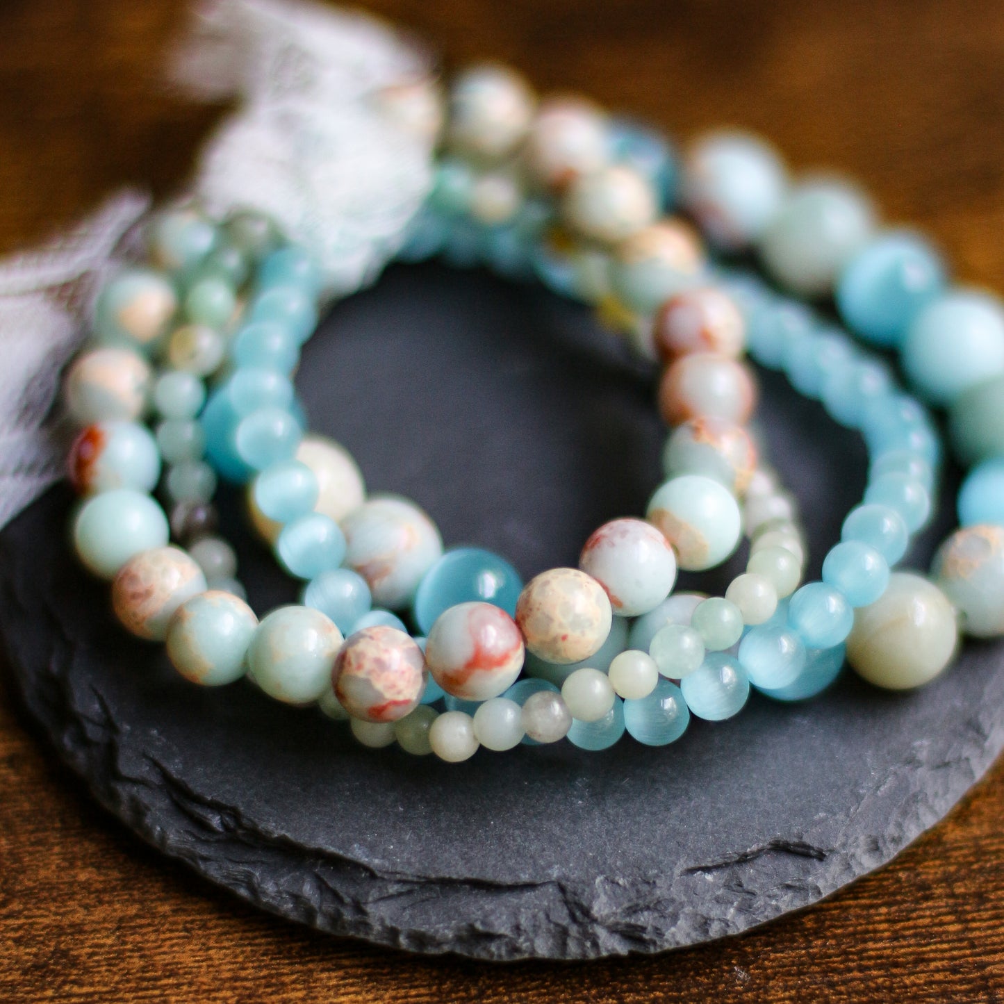 Peace, Healing, and Guidance Bracelet Bundle