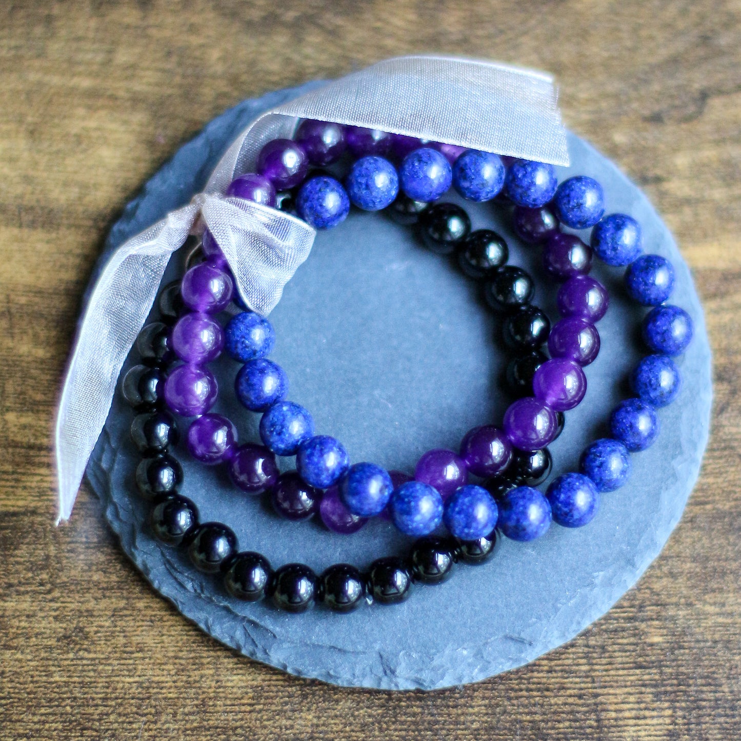 Protection, Intuition, and Guidance Bracelet Bundle