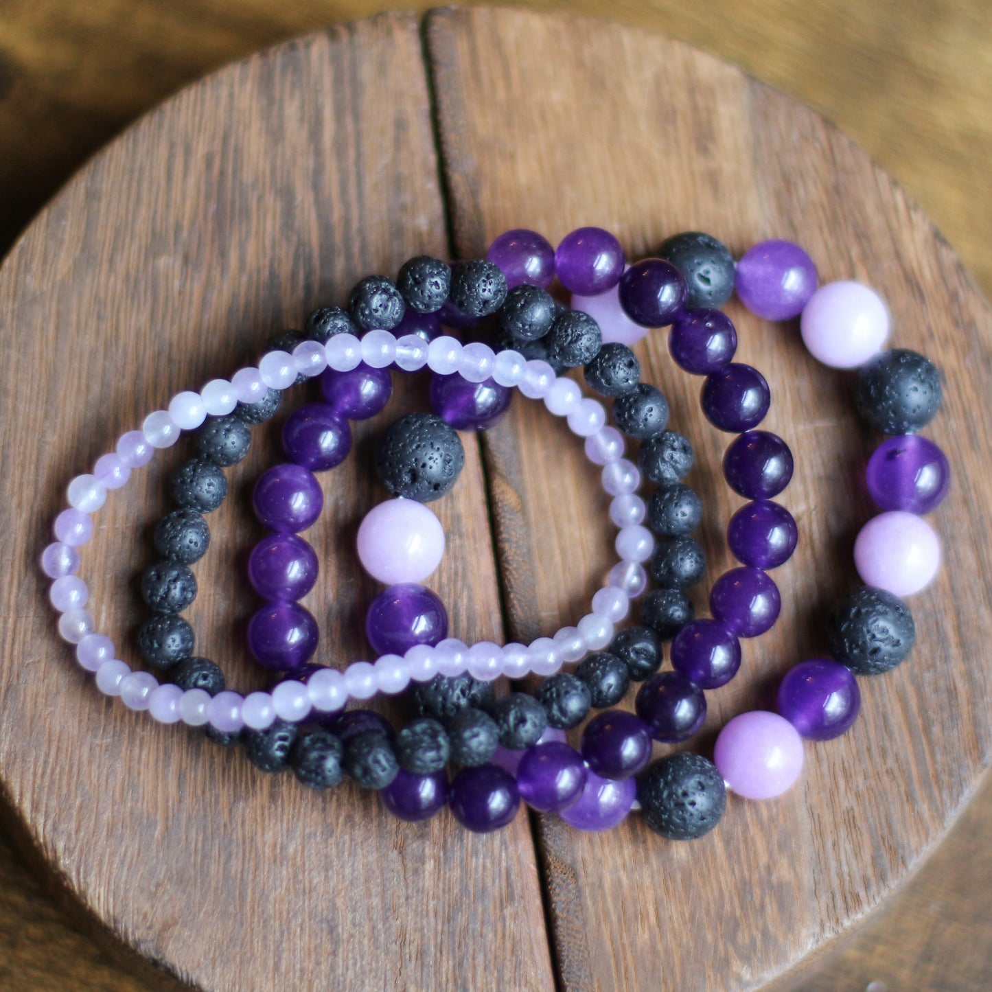 Protection, Intuition, and Peace Bracelet Bundle