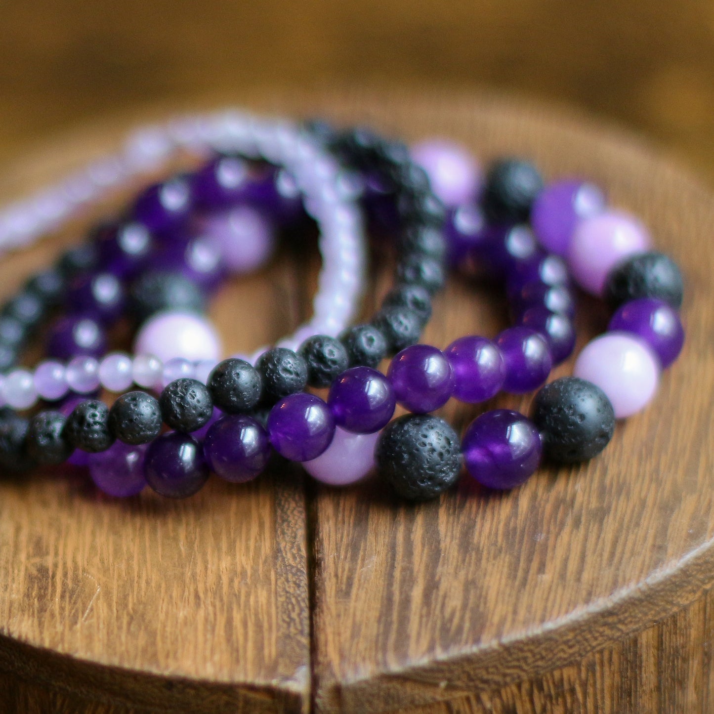 Protection, Intuition, and Peace Bracelet Bundle