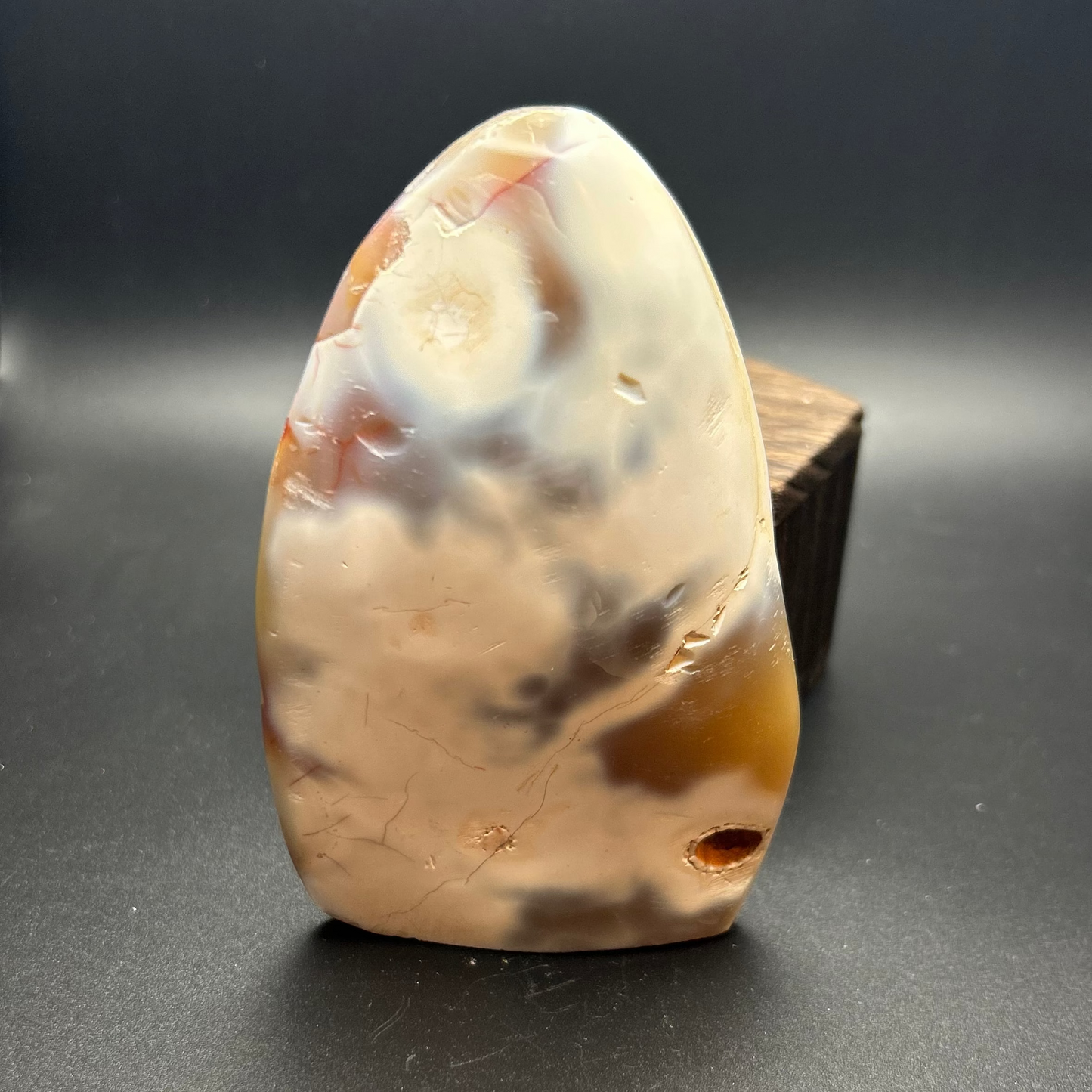 Free-Form Imperfect Orca Agate Specimen