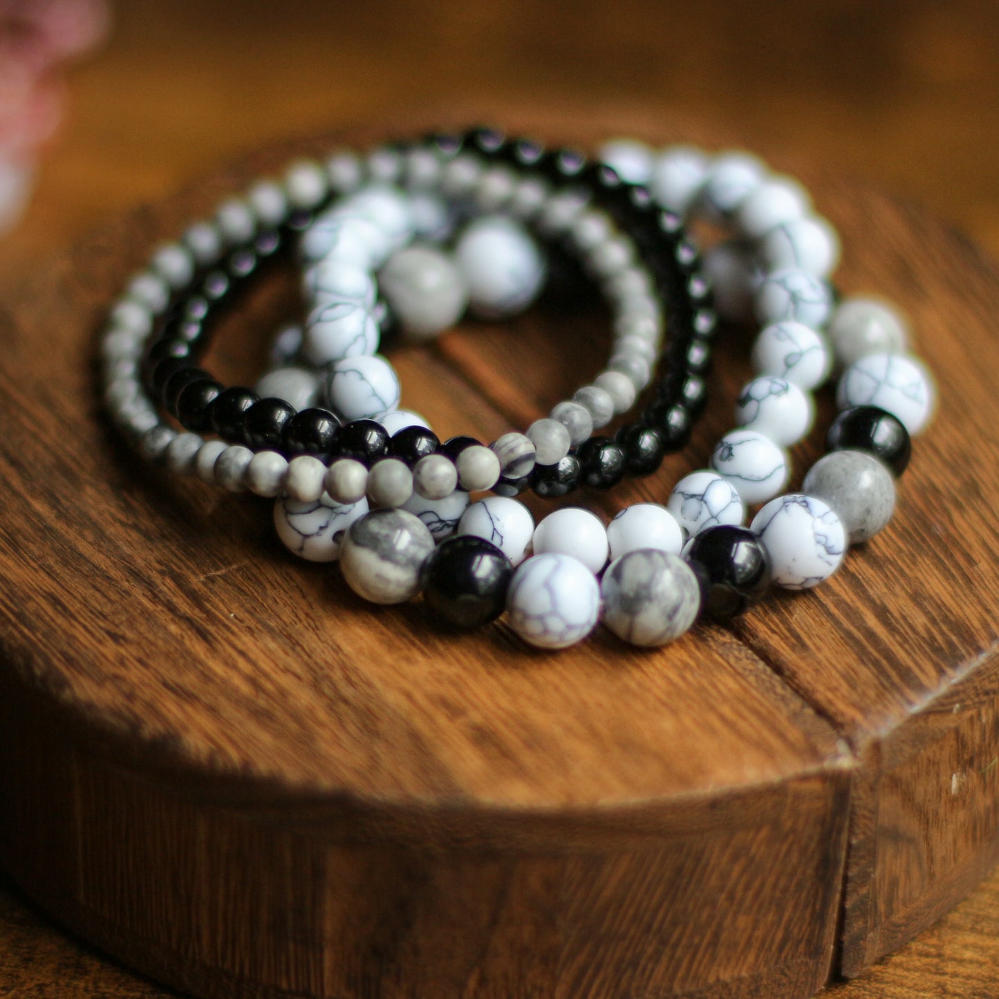 Wisdom, Protection, and Strength Bracelet Bundle