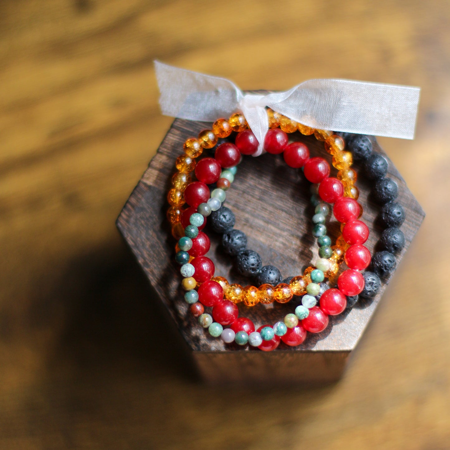 Strength, Stability, luck, and Courage Bracelet Bundle