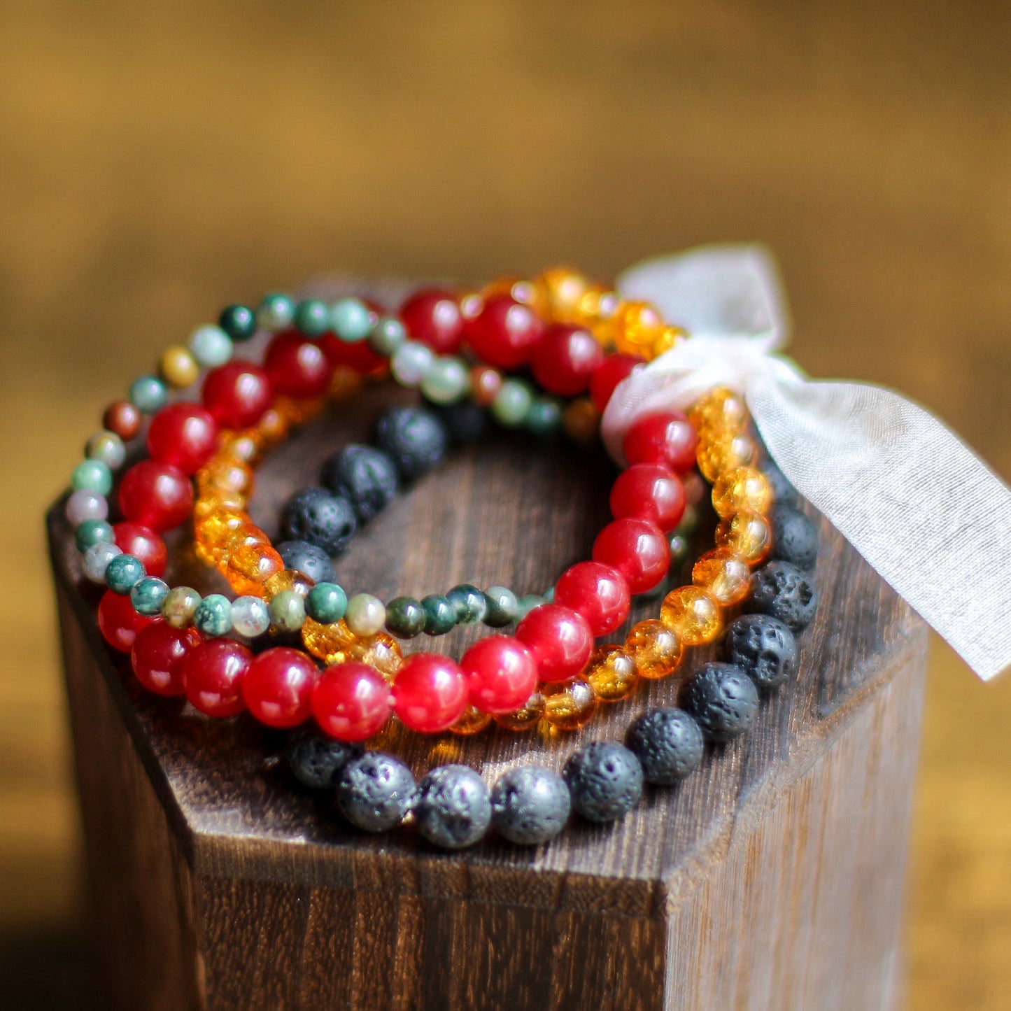 Strength, Stability, luck, and Courage Bracelet Bundle
