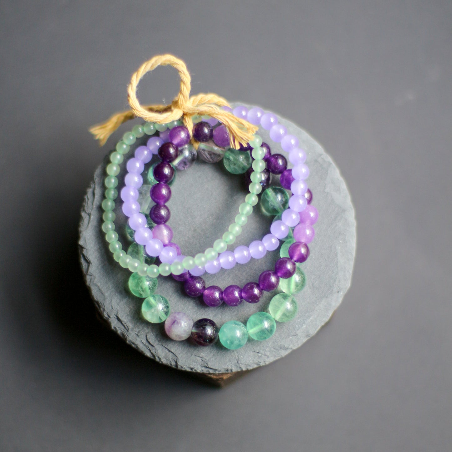 Intuition, Protection, and Abundance Bracelet Bundle